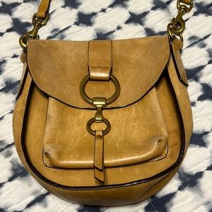 Frye saddlebag leather crossbody